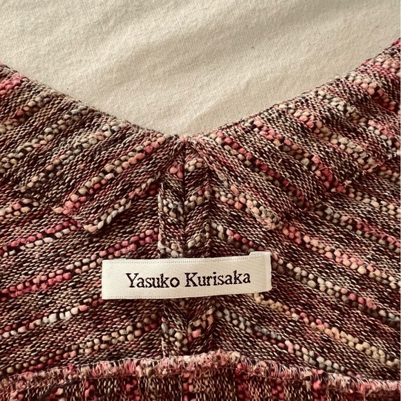 Yasuko Kurisaka Kimono Style MOP Button Cardigan - Picture 5 of 16